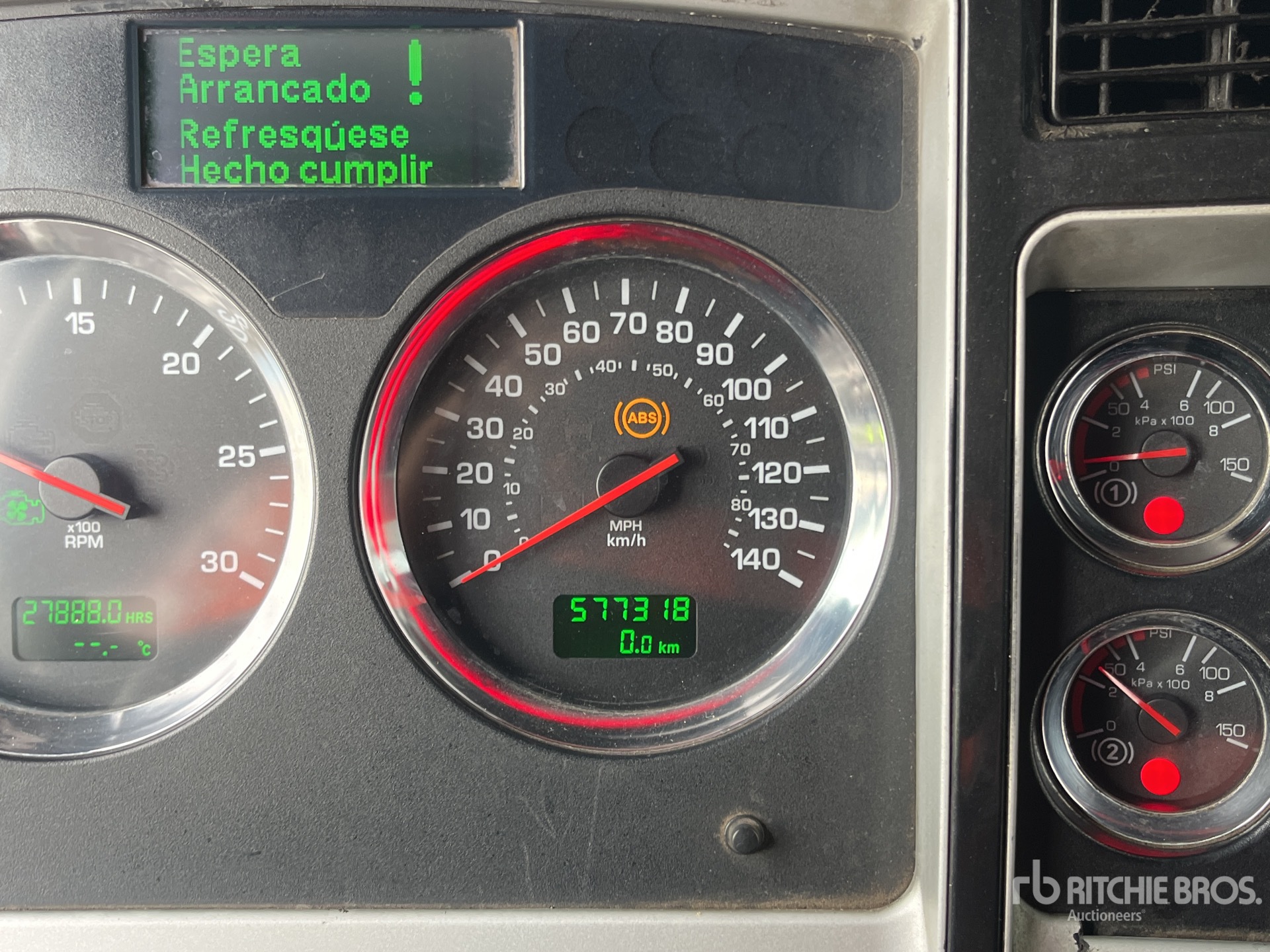 2016 Kenworth T800