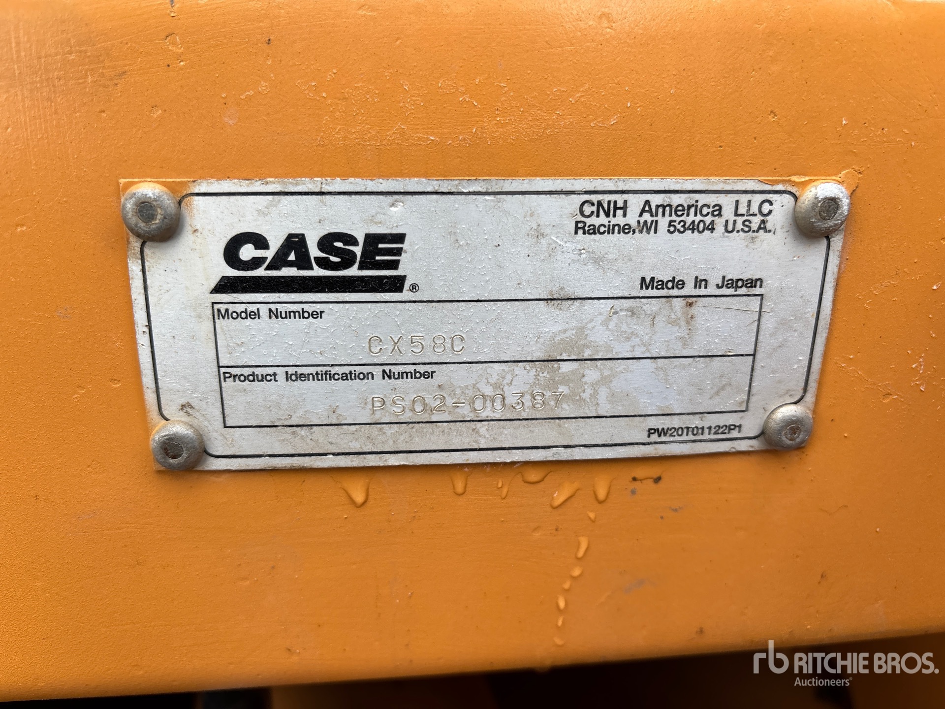 Case CX58C