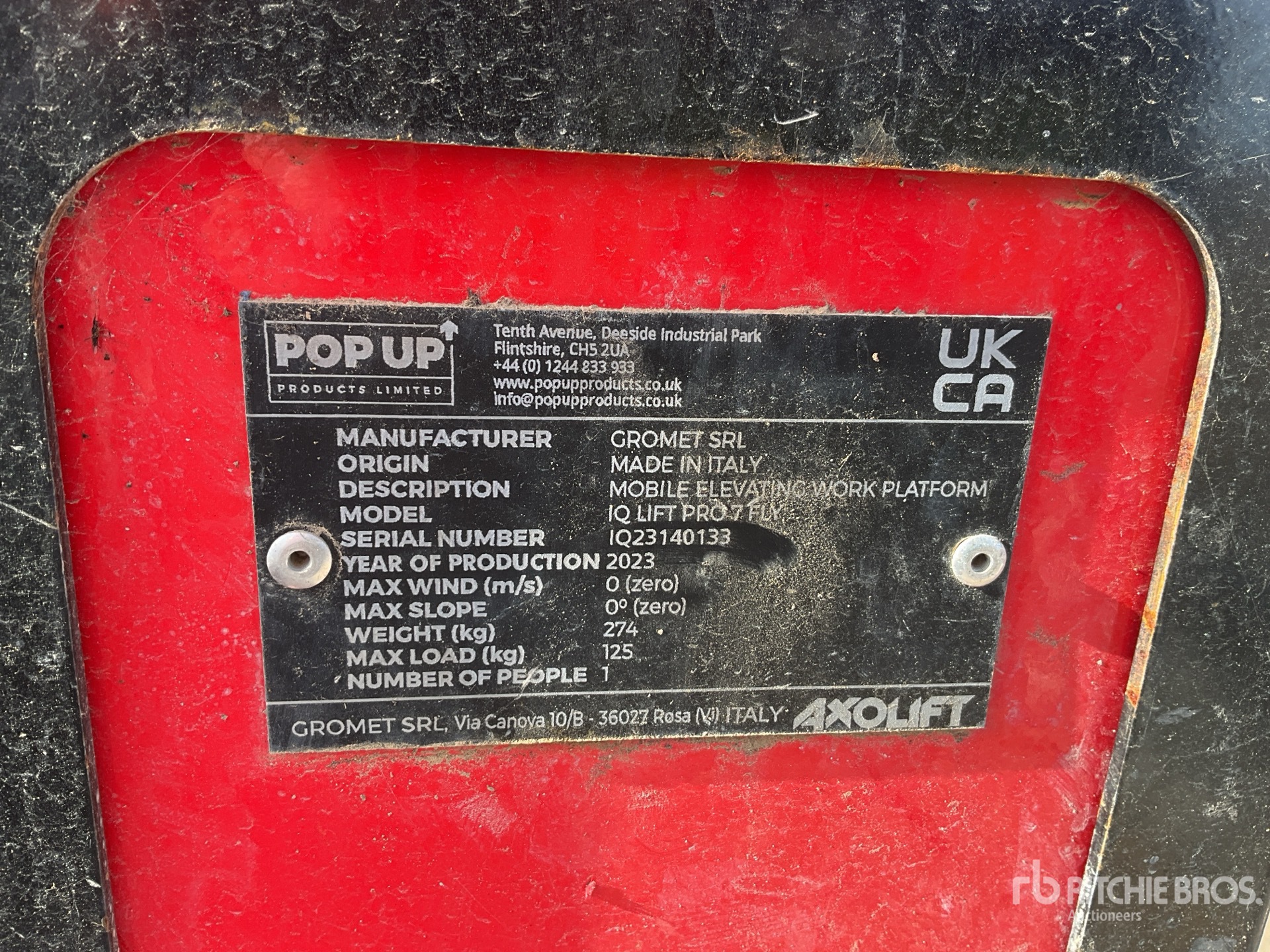 Pop Up IQ LIFT PRO 7