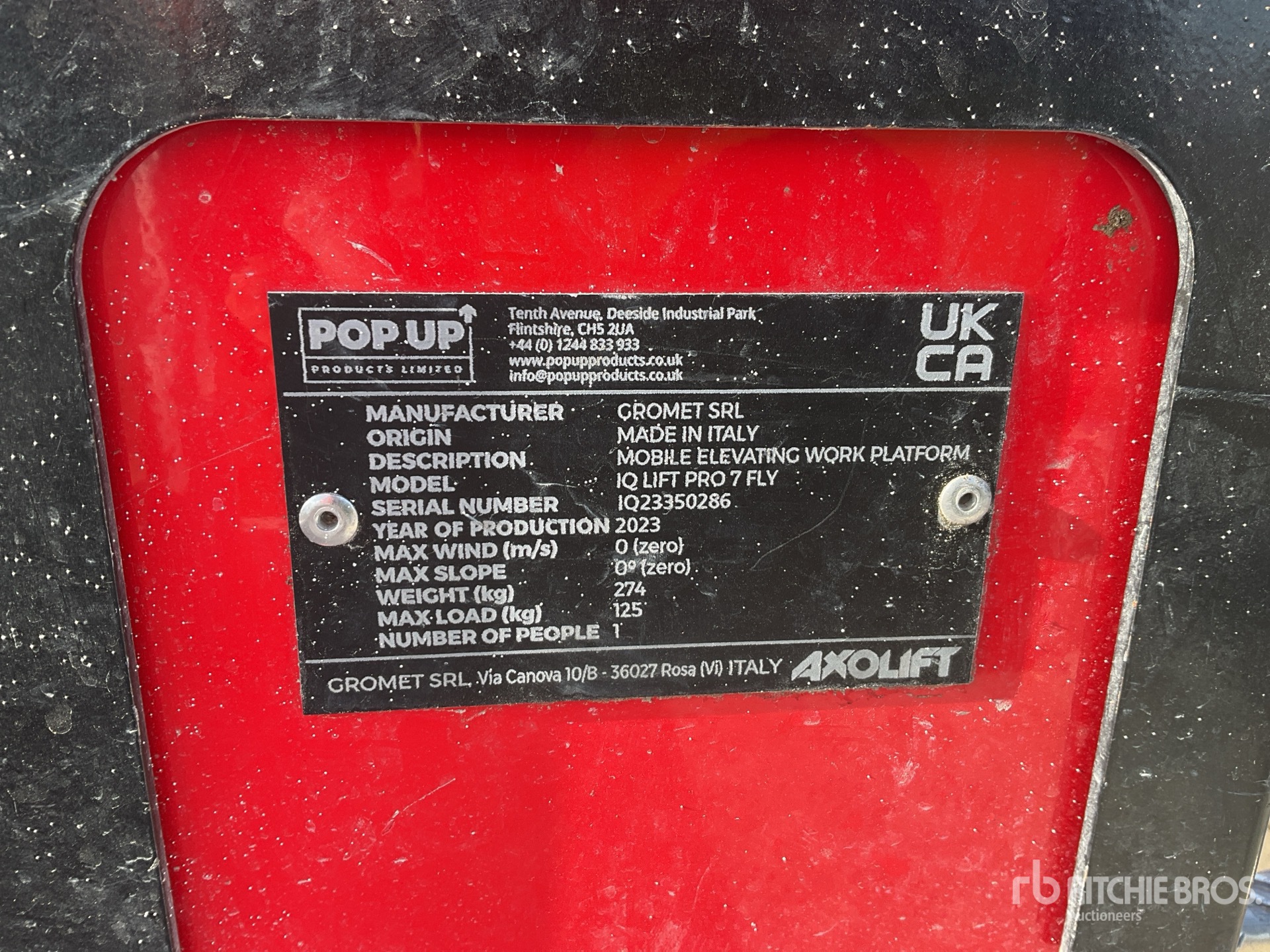 Pop Up IQ LIFT PRO 7