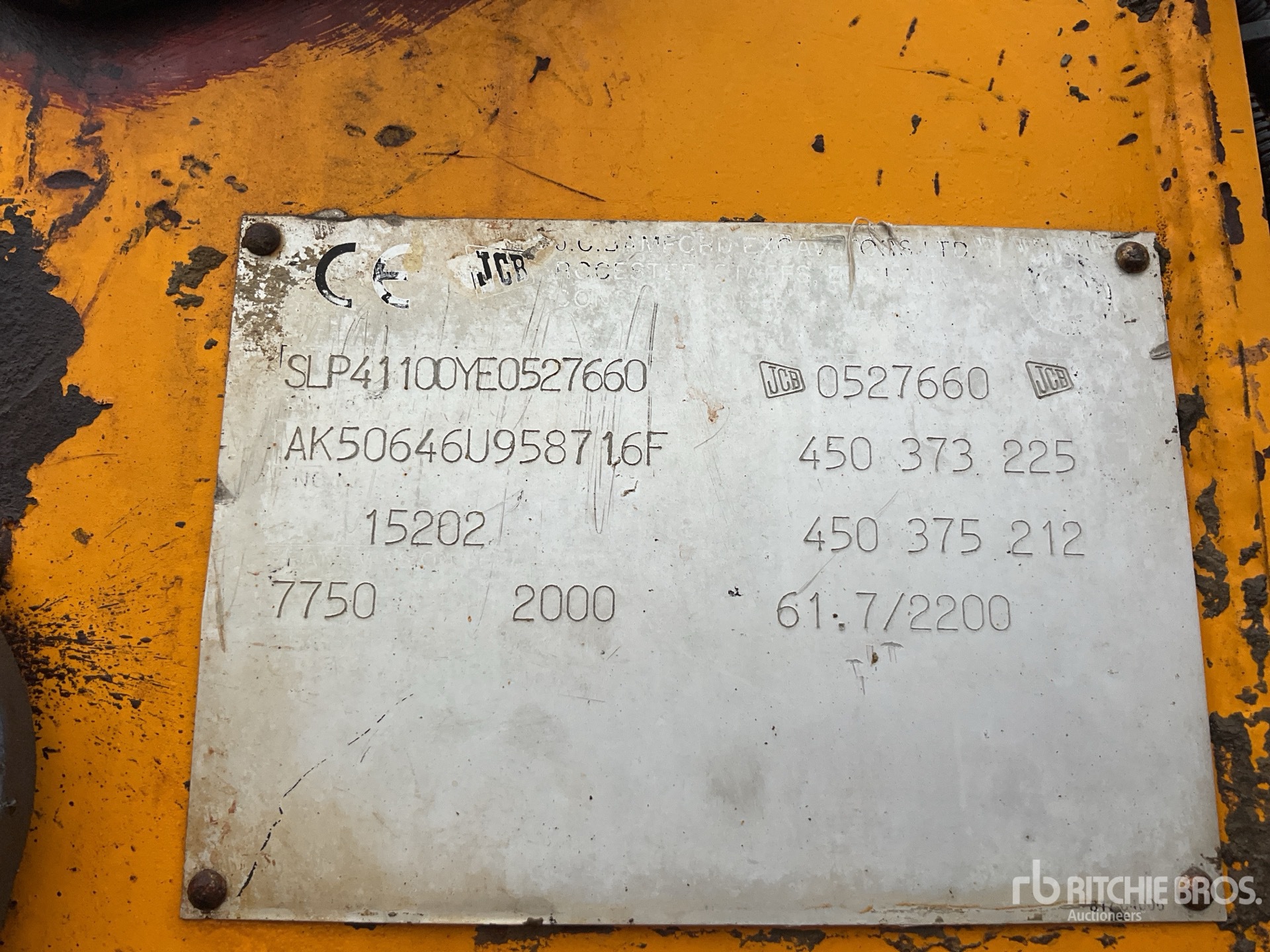 2000 JCB 411