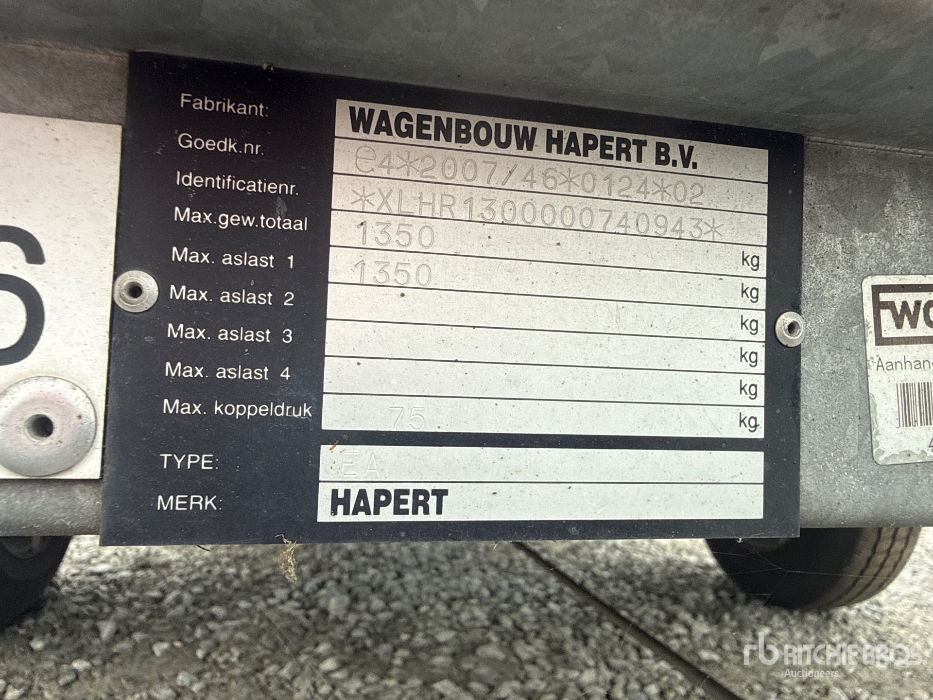 2012 Hapert PROVI
