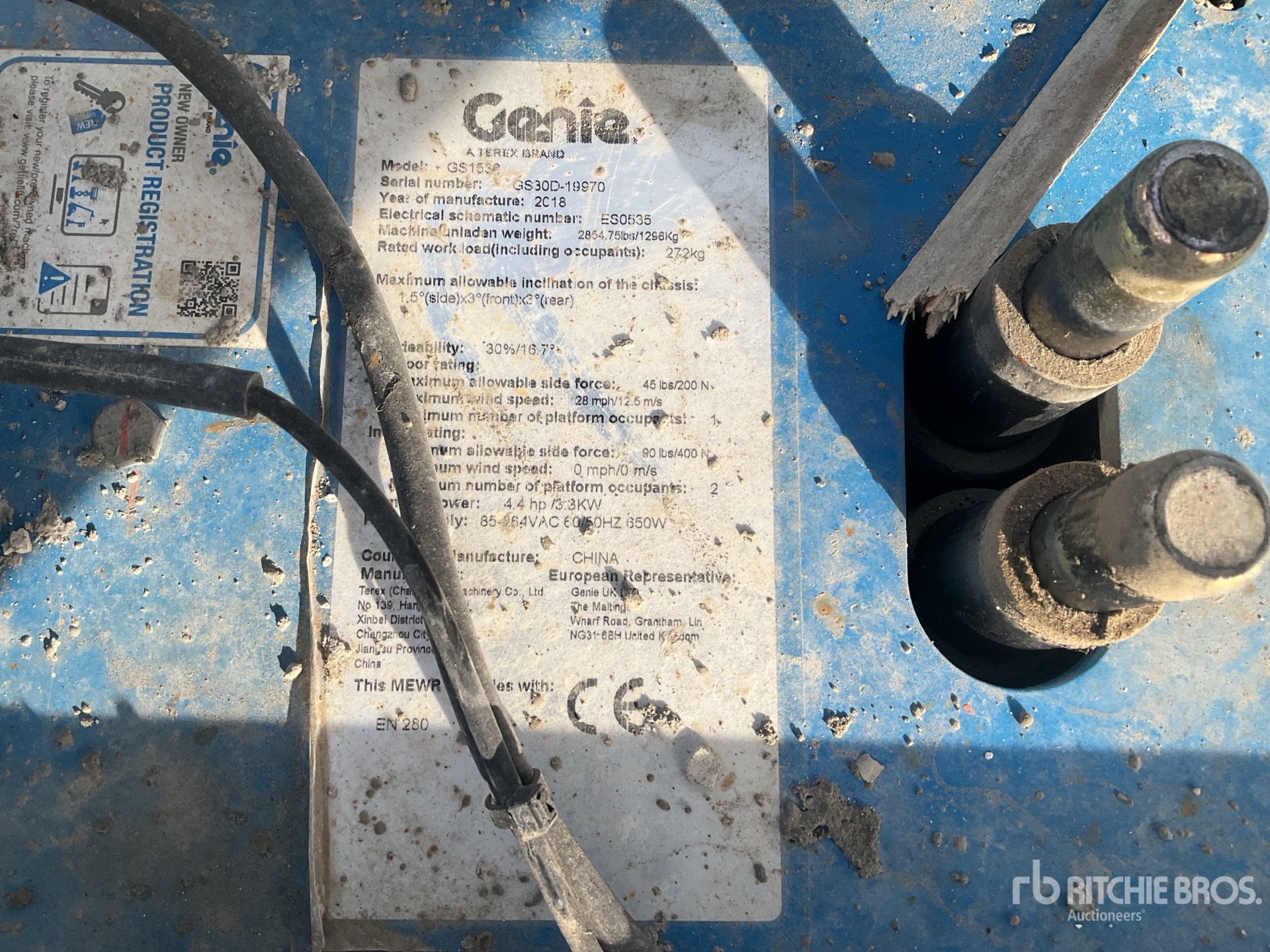 2018 Genie GS-1532