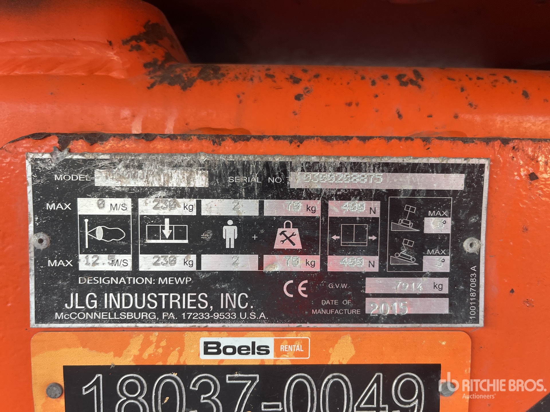 2015 JLG M600JP
