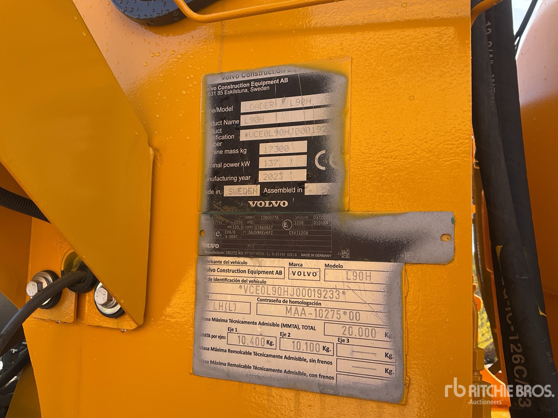 2023 Volvo L90H