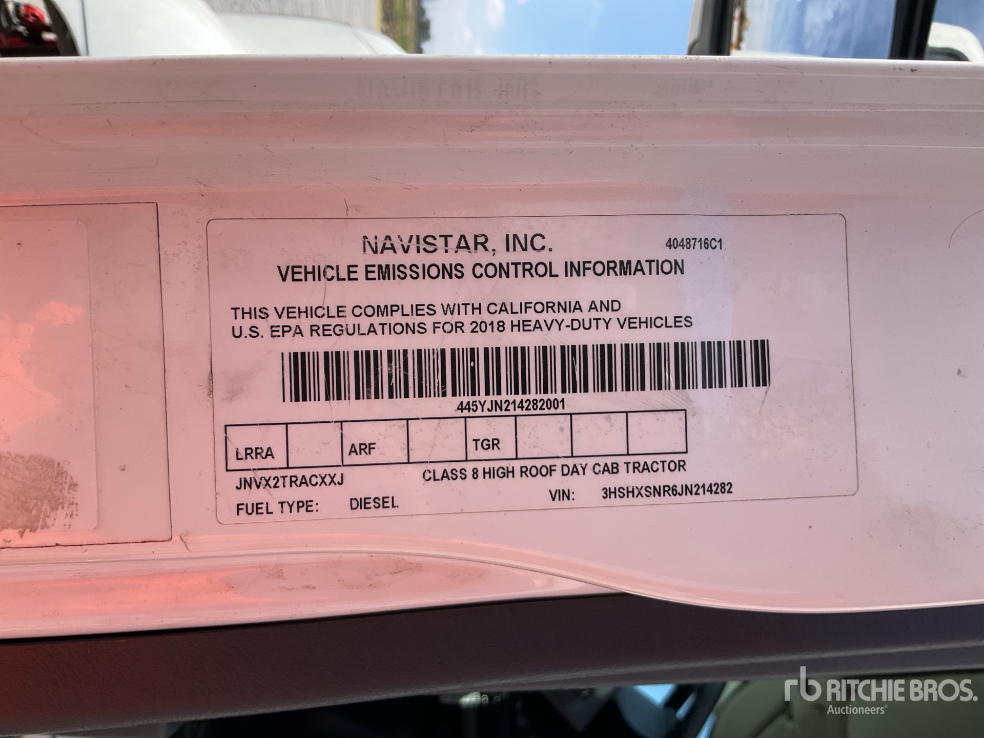 2018 International 8600