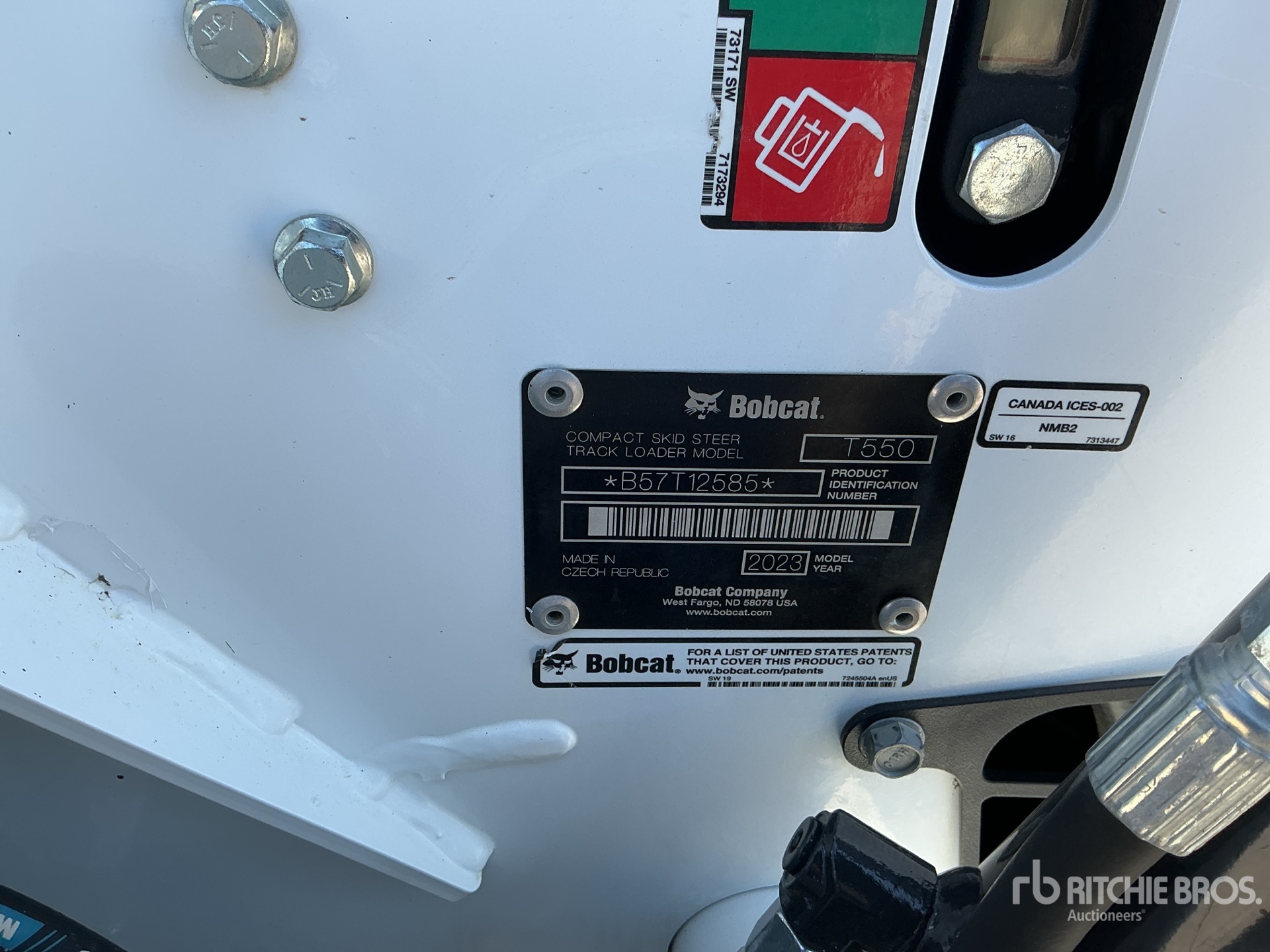 2023 Bobcat T550