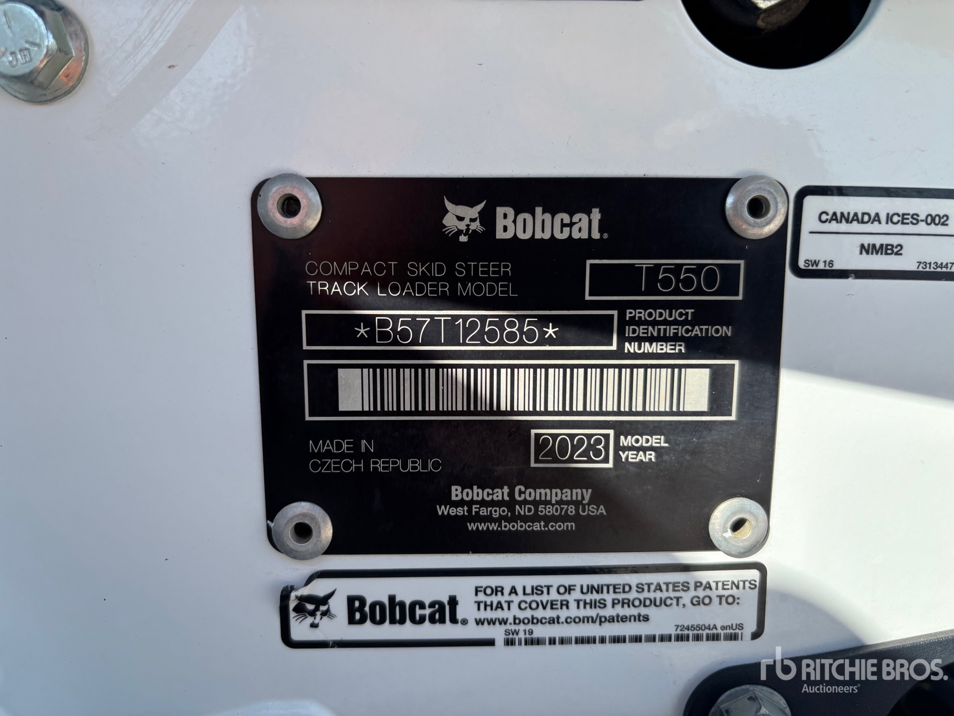 2023 Bobcat T550