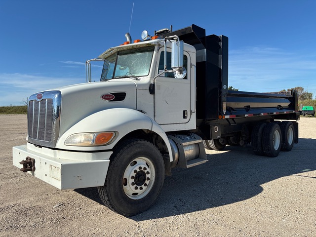 2009 Peterbilt 340 6x4 T/A Dump Truck