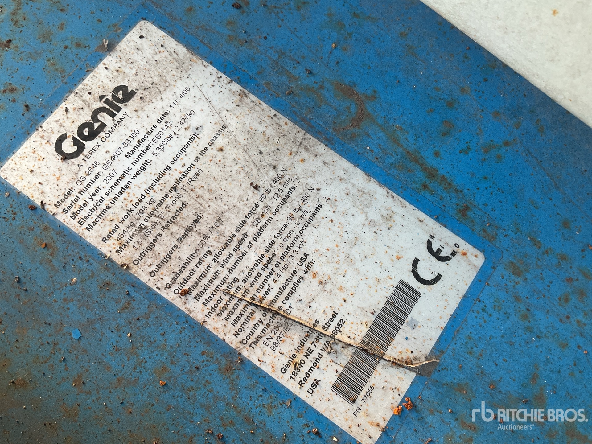 2006 Genie GS-2646