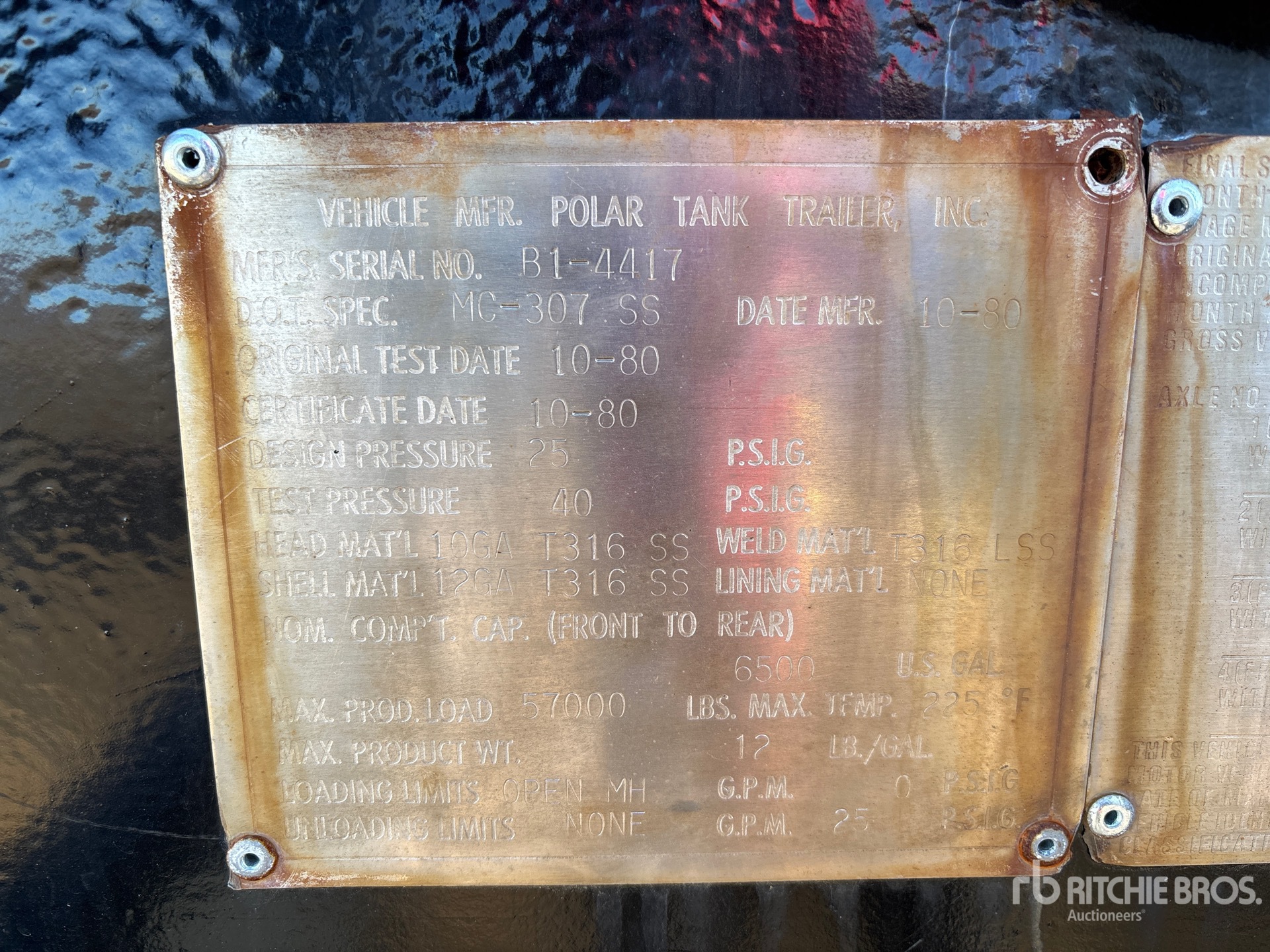 1980 Polar 26000 L T/A