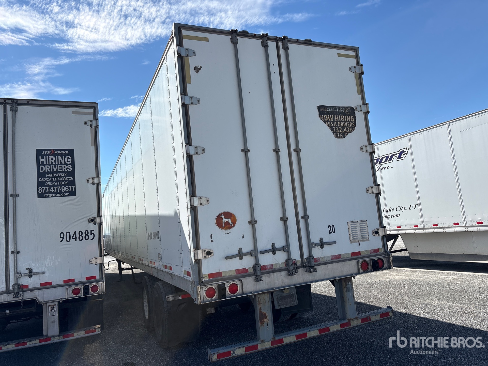 2015 Great Dane 53 FT X 102 IN T/A