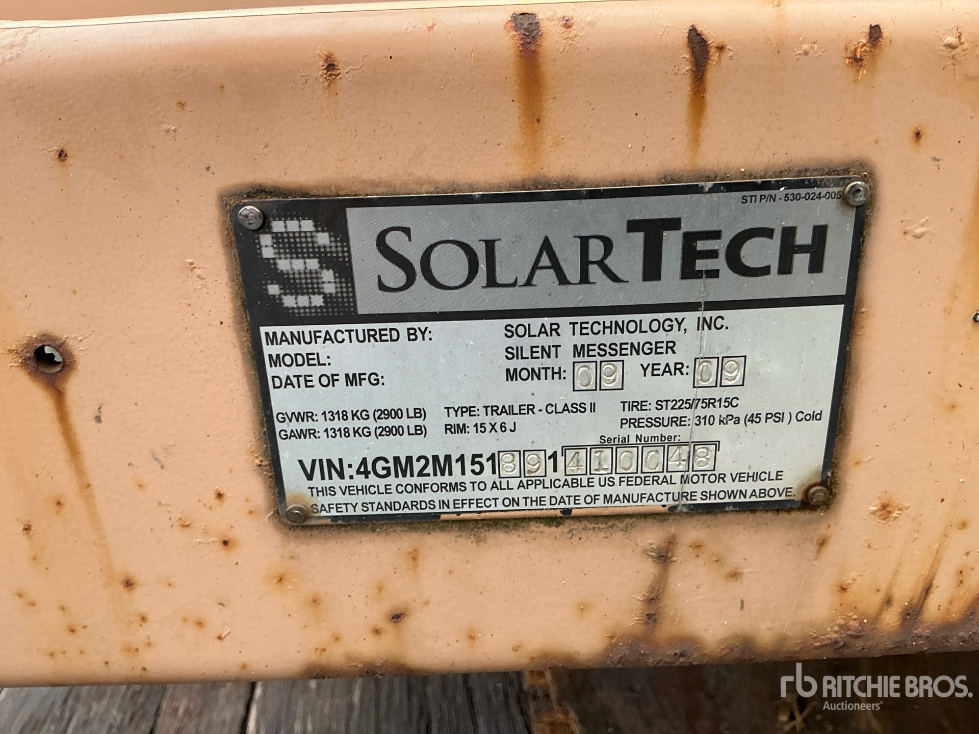2009 Solar Tech SILENT MESSENGE
