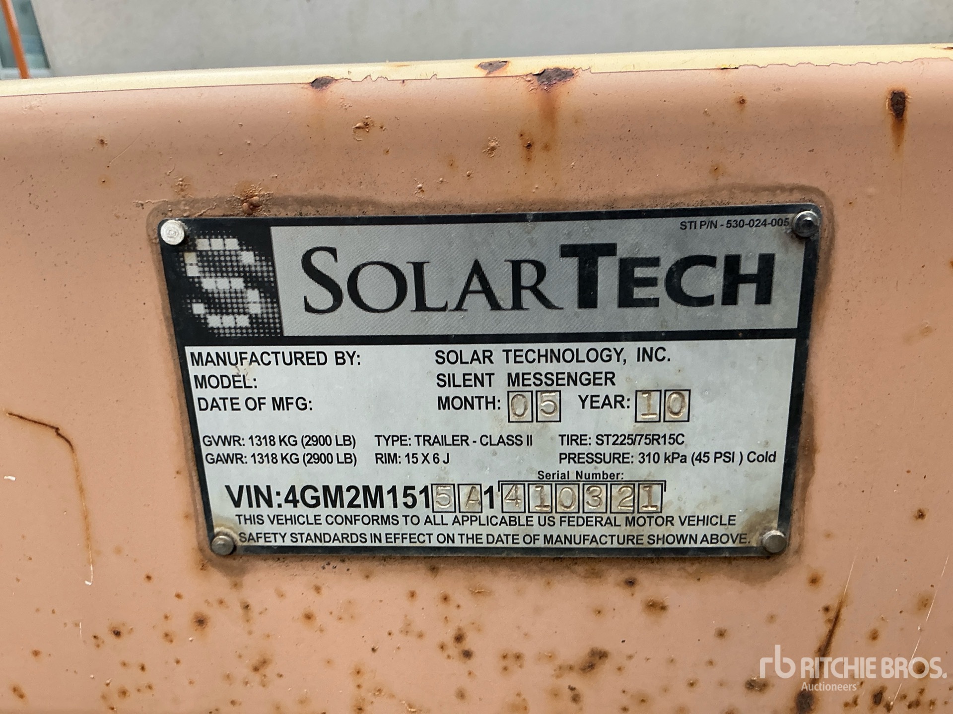 2010 Solar Tech SILENT MESSENGE