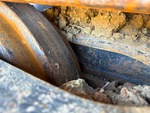 Undercarriage with Left Idler