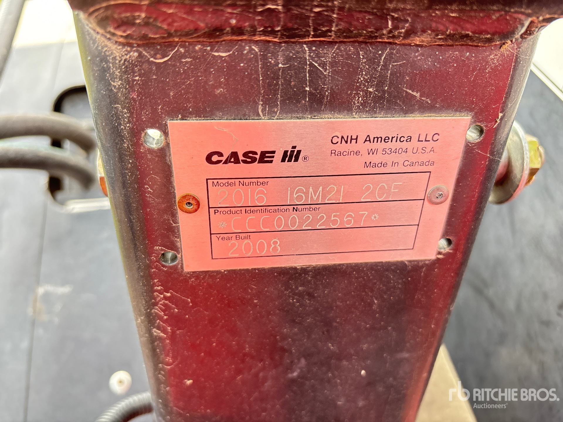 2008 Case Ih 2016
