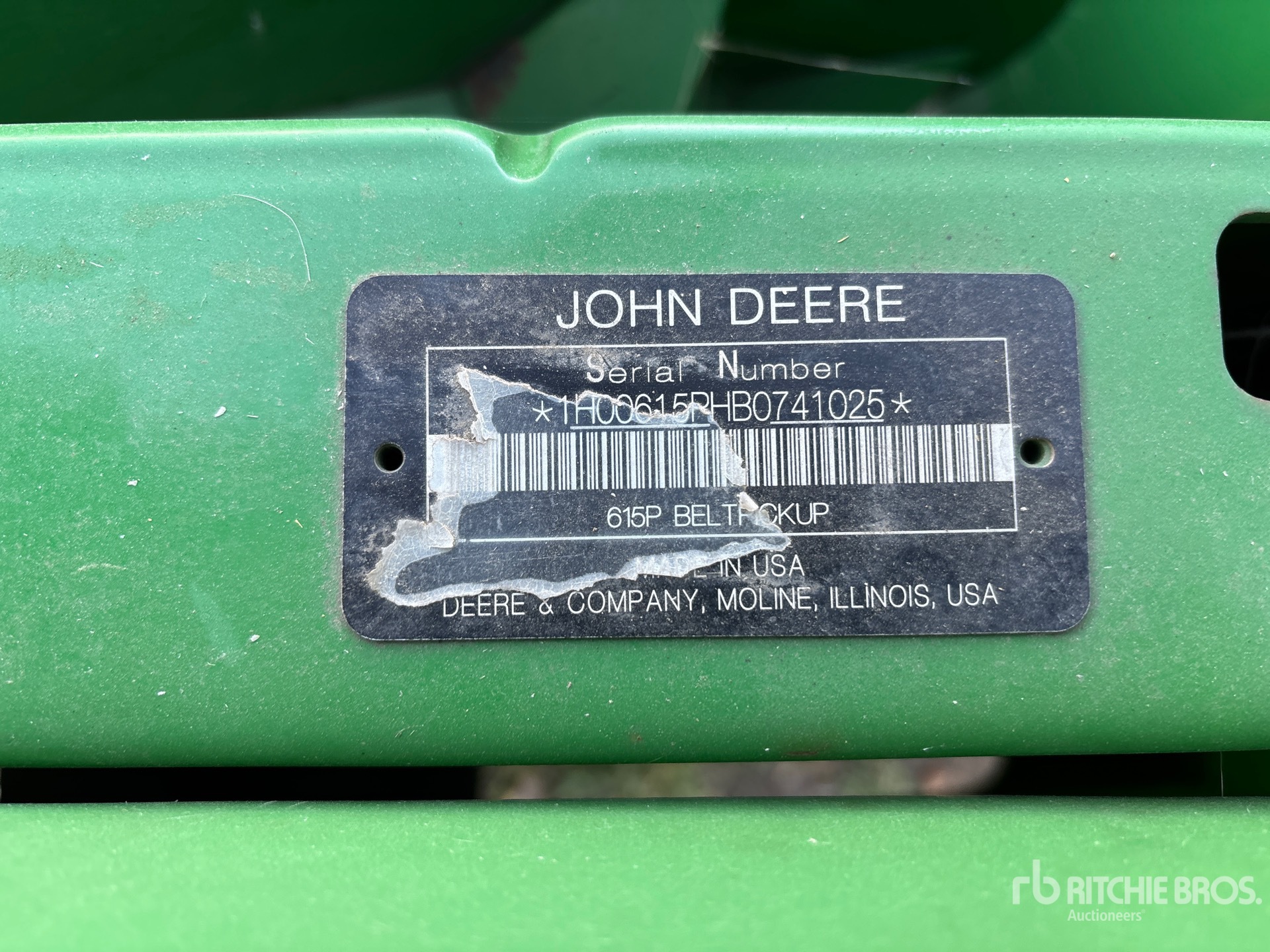 2011 John Deere 615P