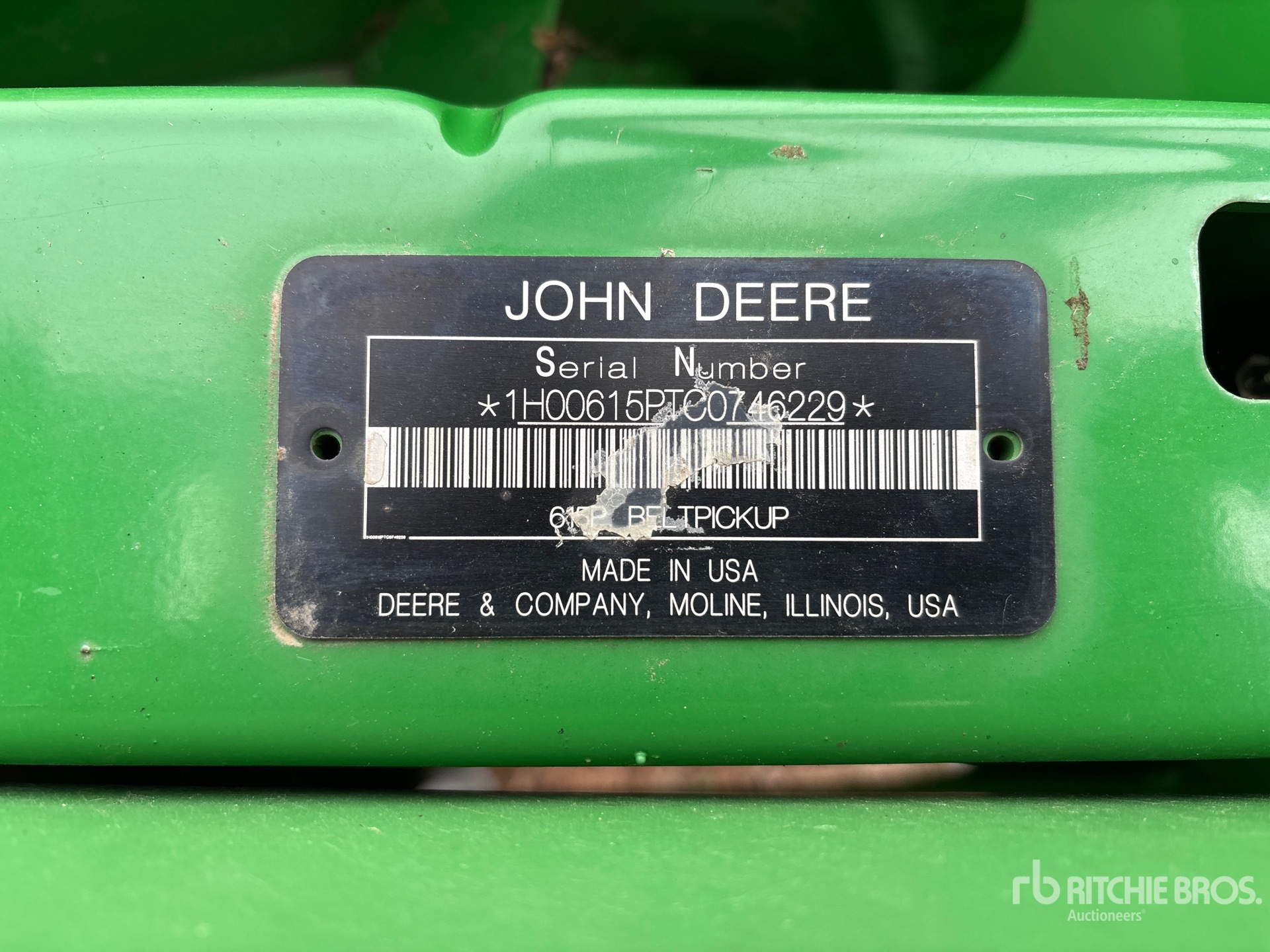 2012 John Deere 615P