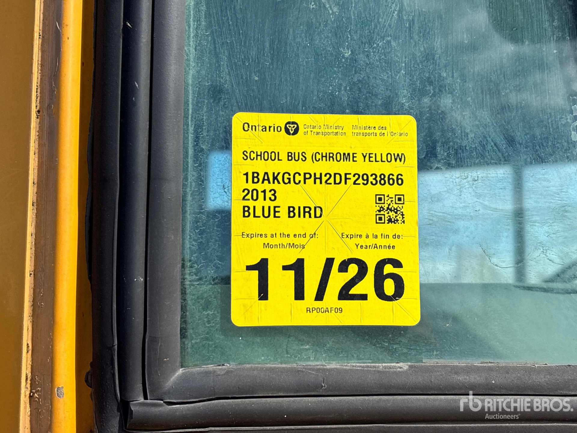 2013 Bluebird VISION