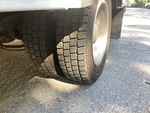 Underbody with Left Rear Drive Tires