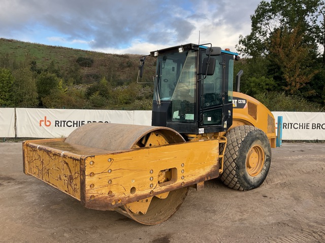 2019 Cat CS78B Smooth Drum Compactor 2019 Cat CS78B Smooth Drum Compactor