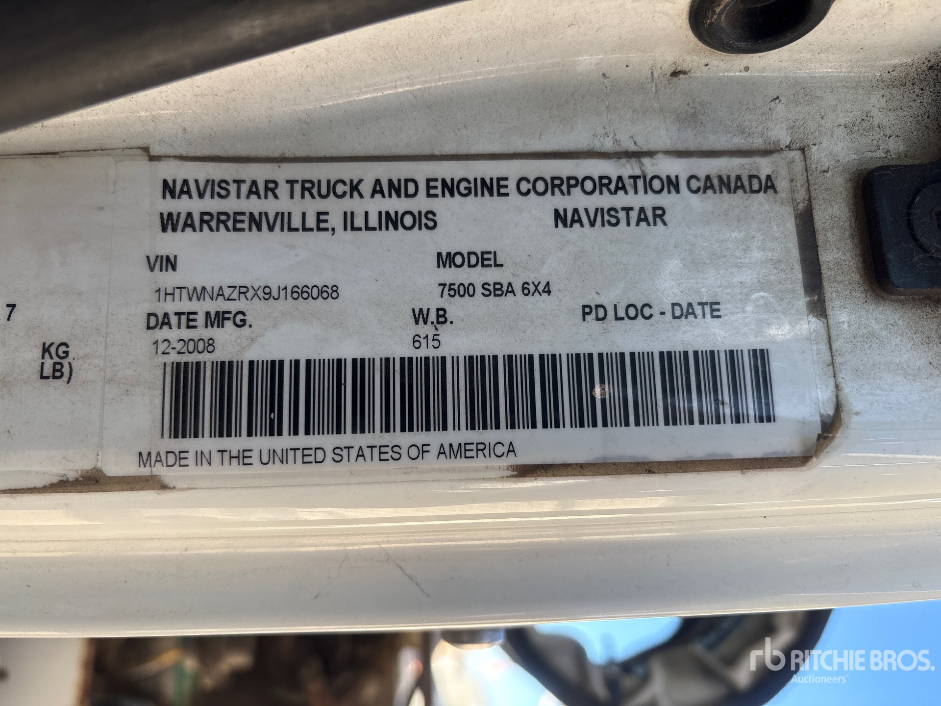 2009 International 7500SBA