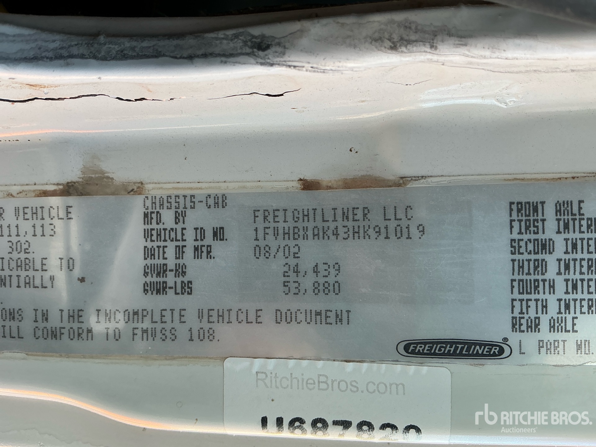 2003 Freightliner FL80