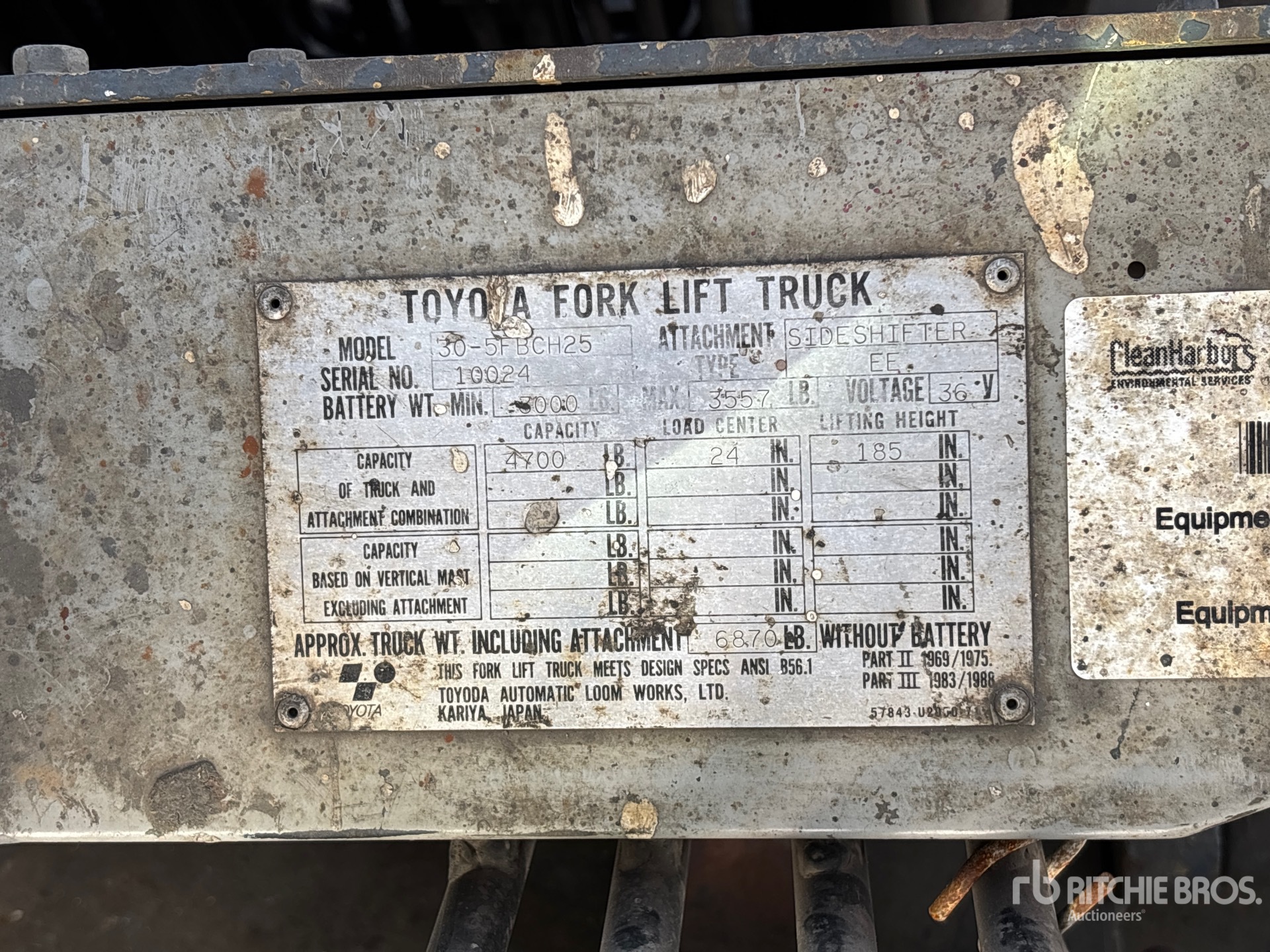 1994 Toyota 30-5FBCH25