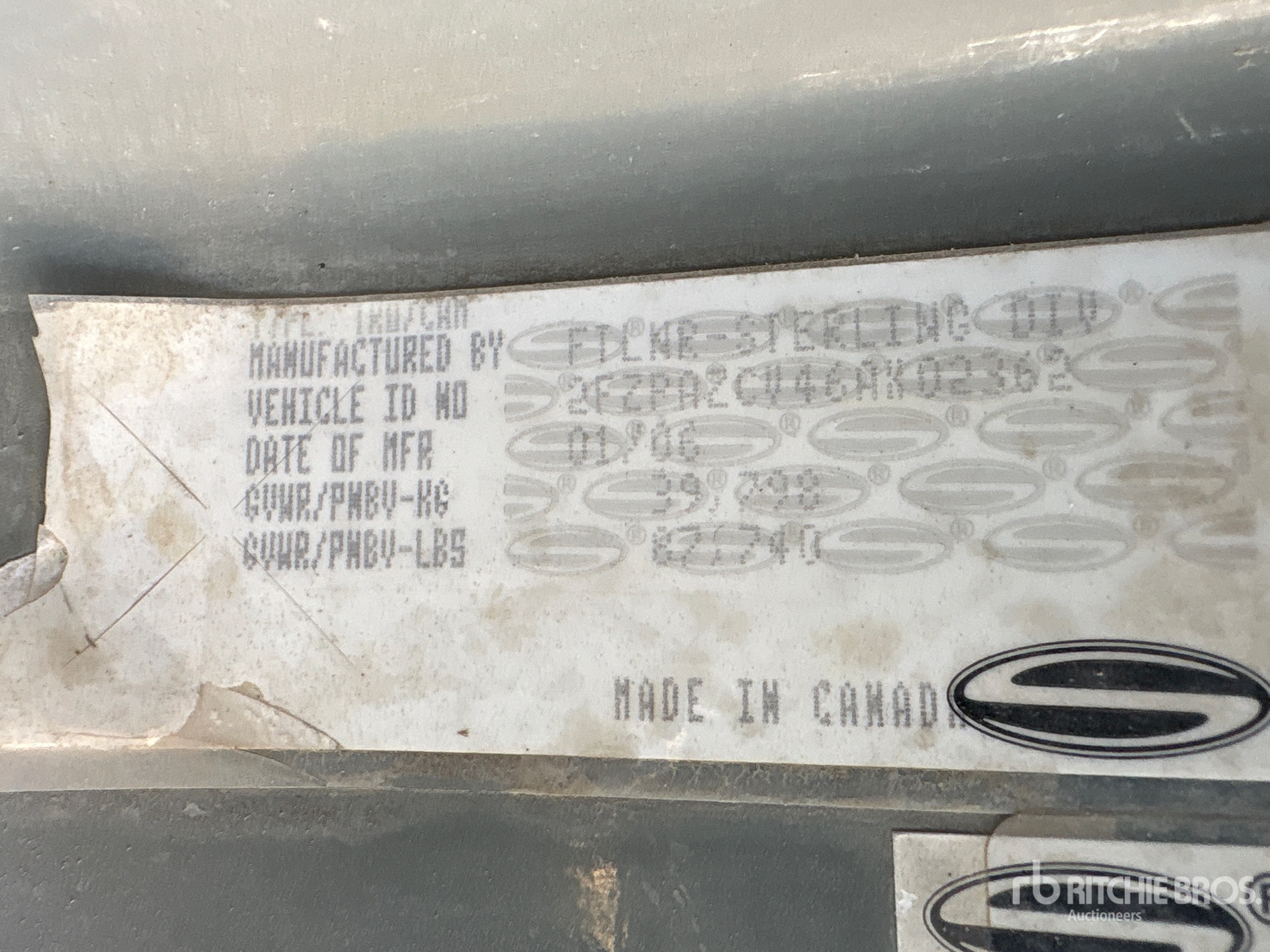 2006 Sterling LT9500