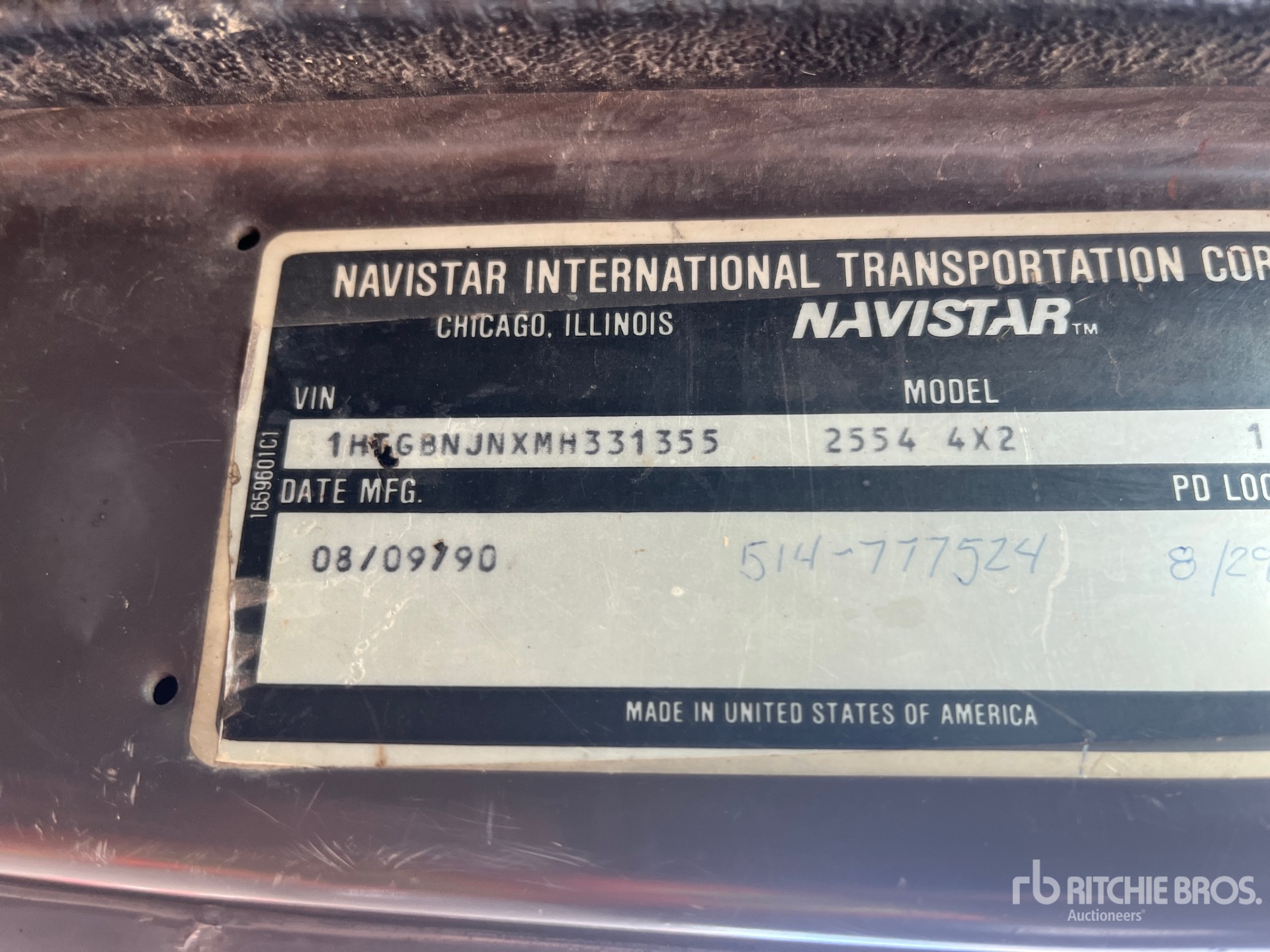 1991 International 2554