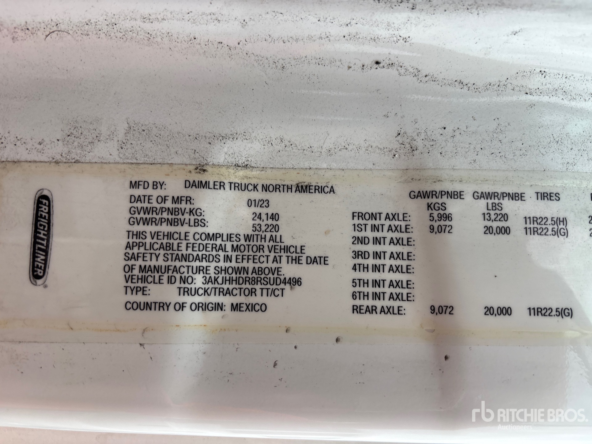 2024 Freightliner CASCADIA 126