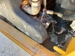 Moteur with compresseur de climatisation