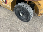 Chassis Lift with Left Rear Tire