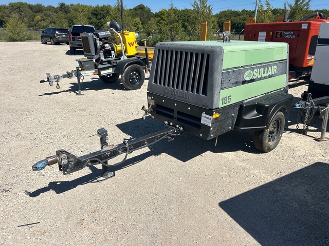 2019 Sullair 185D DPQ 185 cfm Mobile Air Compressor