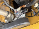 Engine with A/C Compressor