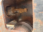 Undercarriage with Left Track Tensioner