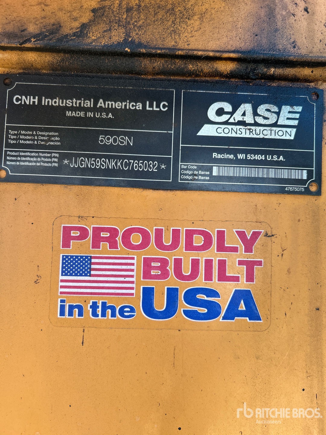 2019 Case 590SN
