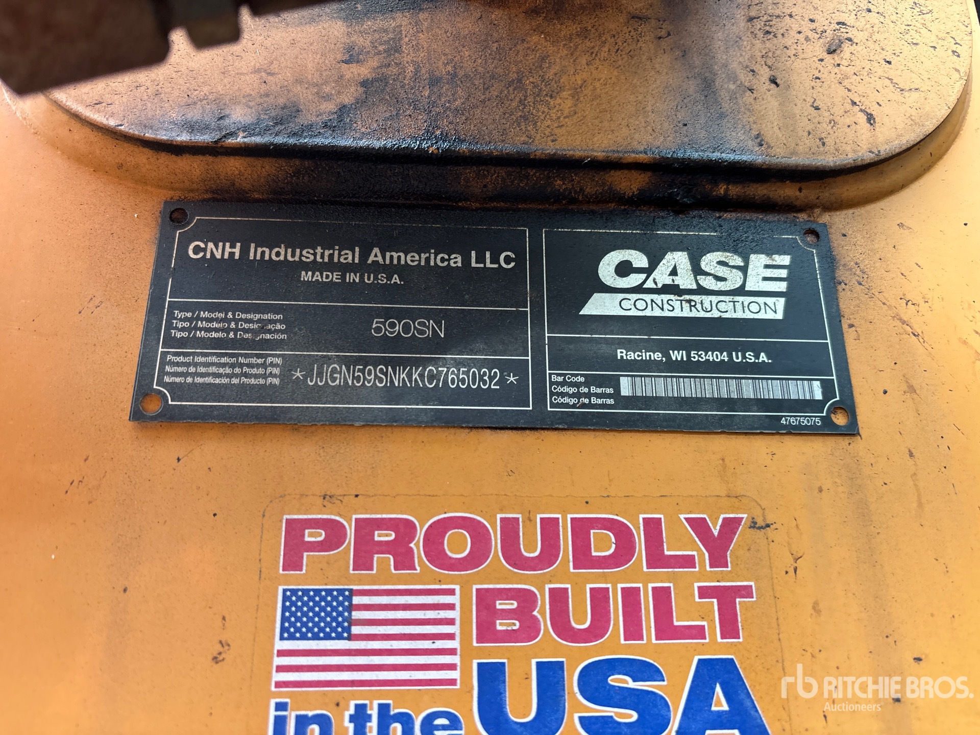 2019 Case 590SN