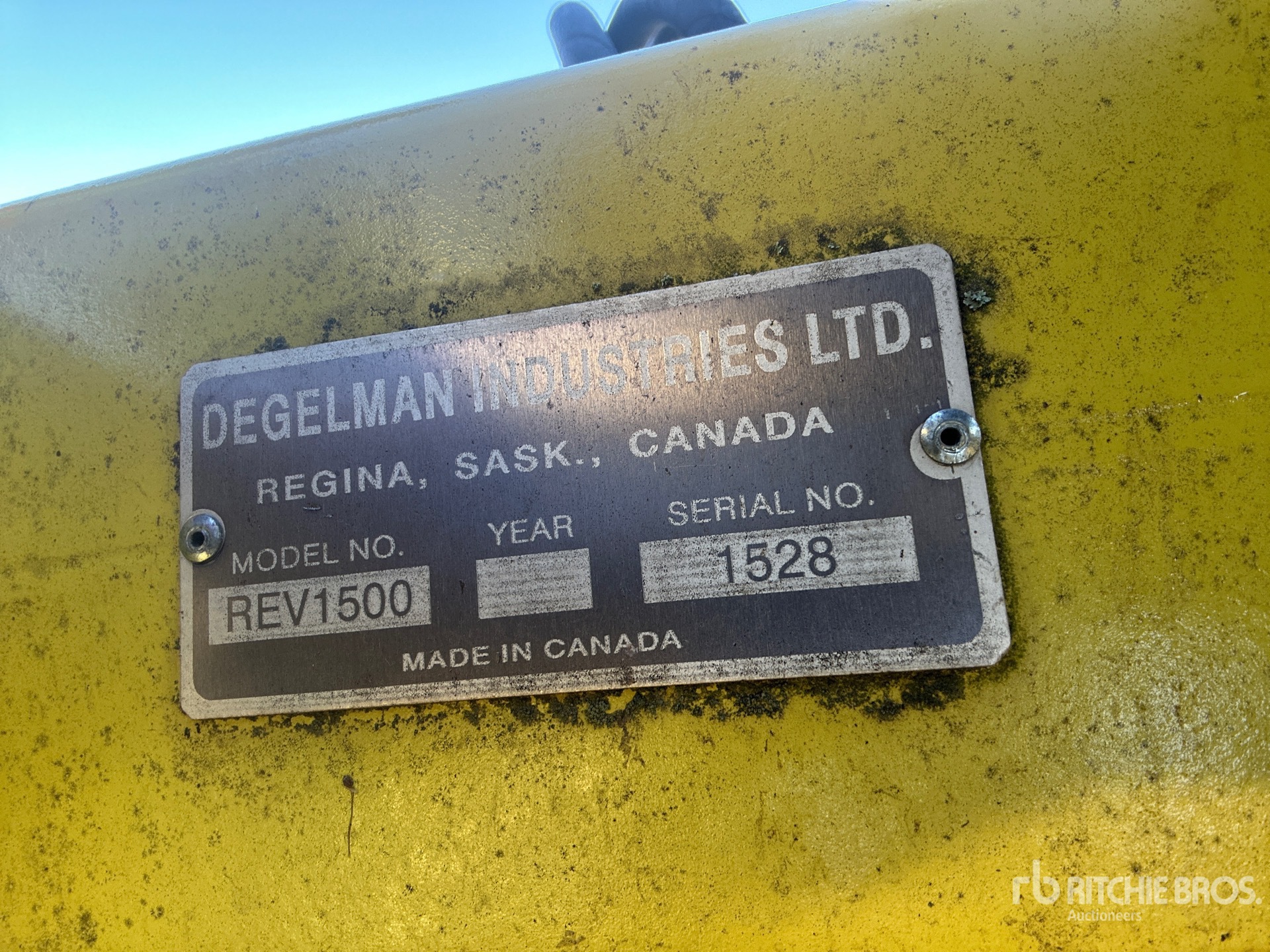 2011 Degelman REV1500