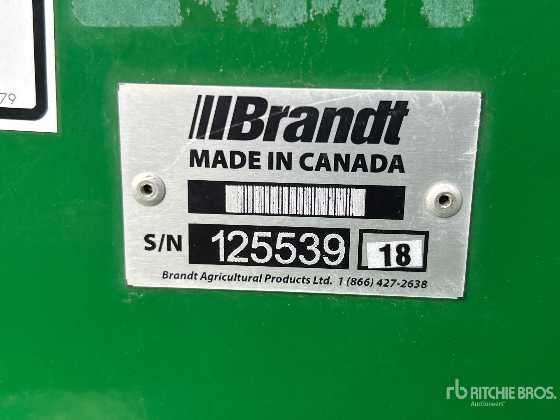2018 Brandt 820XR