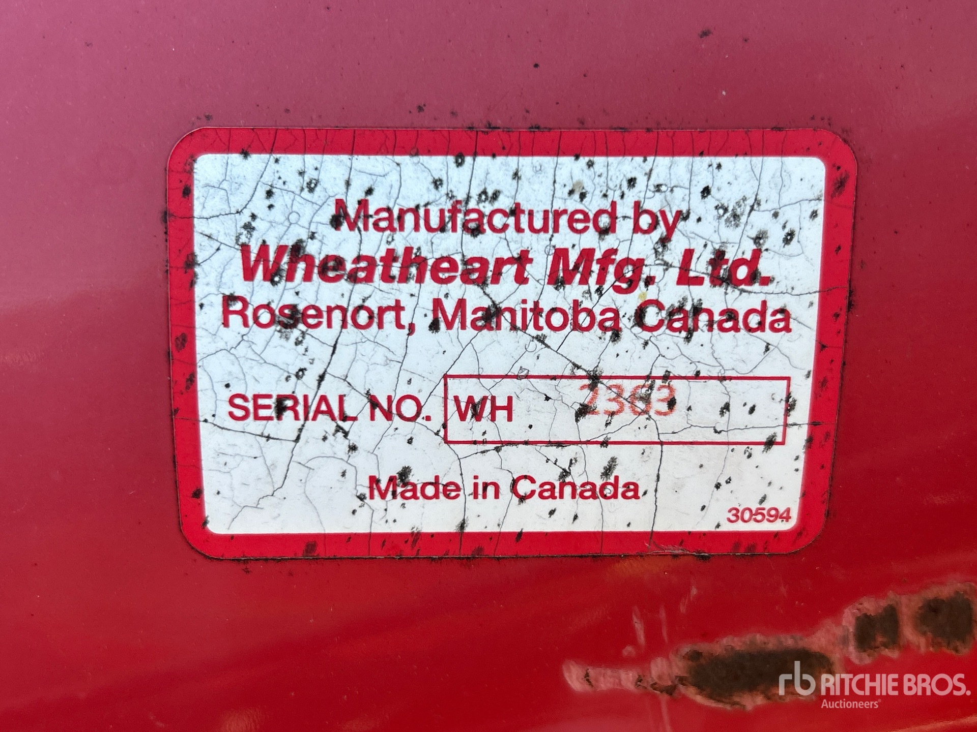 2008 Wheatheart BH10-41