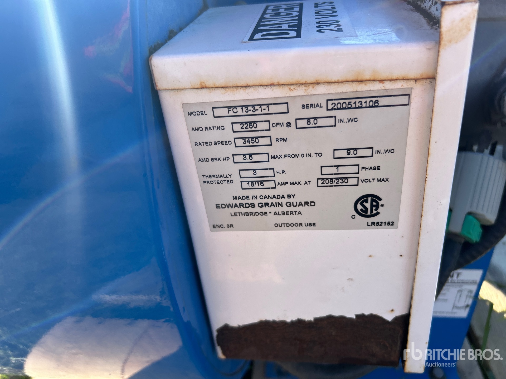 2005 Grain Guard 3 hp
