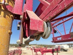 Chassis with Leg Slide Wear Plates