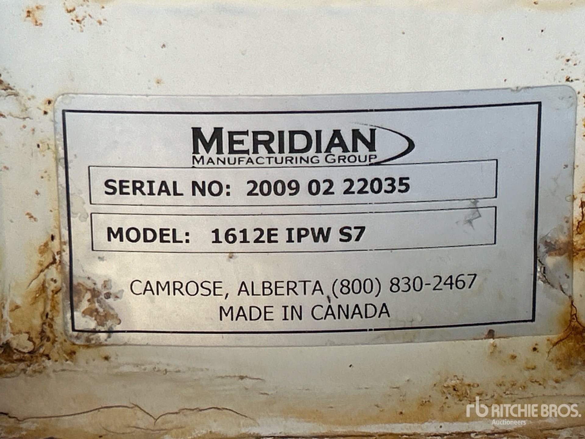 Meridian +/- 3100 bu Smooth Wall Hopper