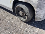 Chassis with Left Rear Tire