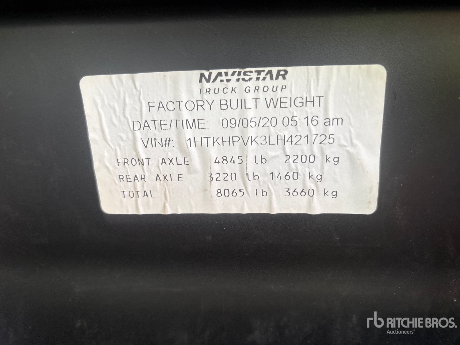 2020 International GM515