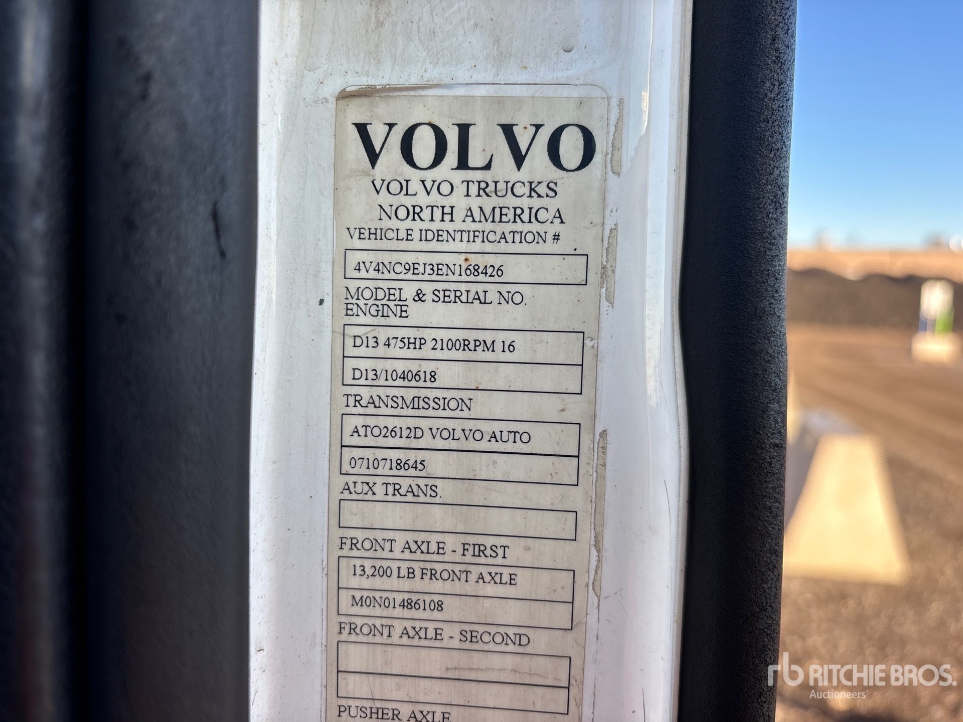 2014 Volvo VNL