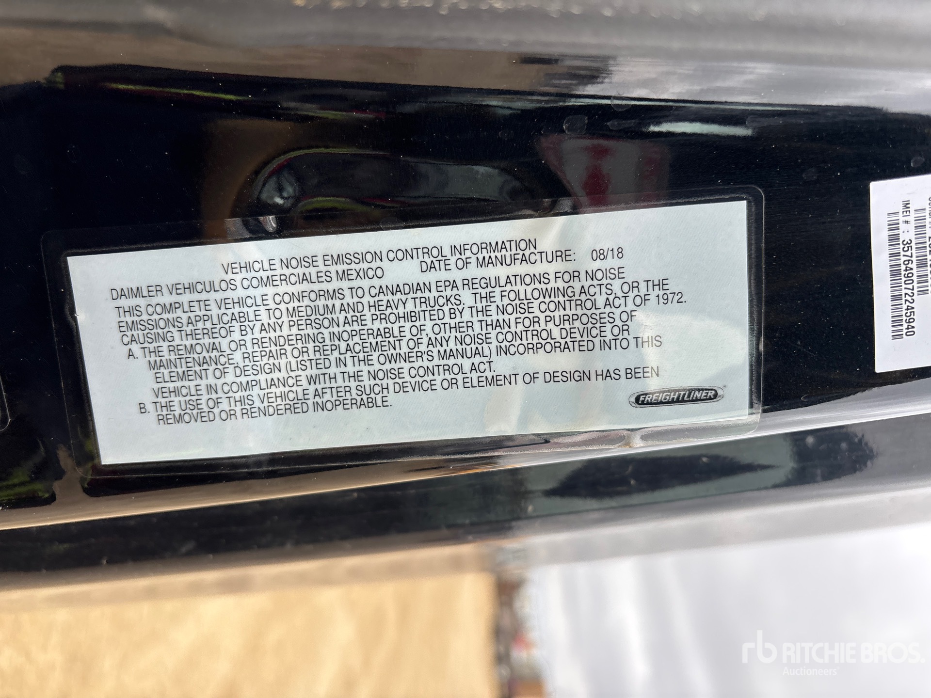 2019 Freightliner CASCADIA 126