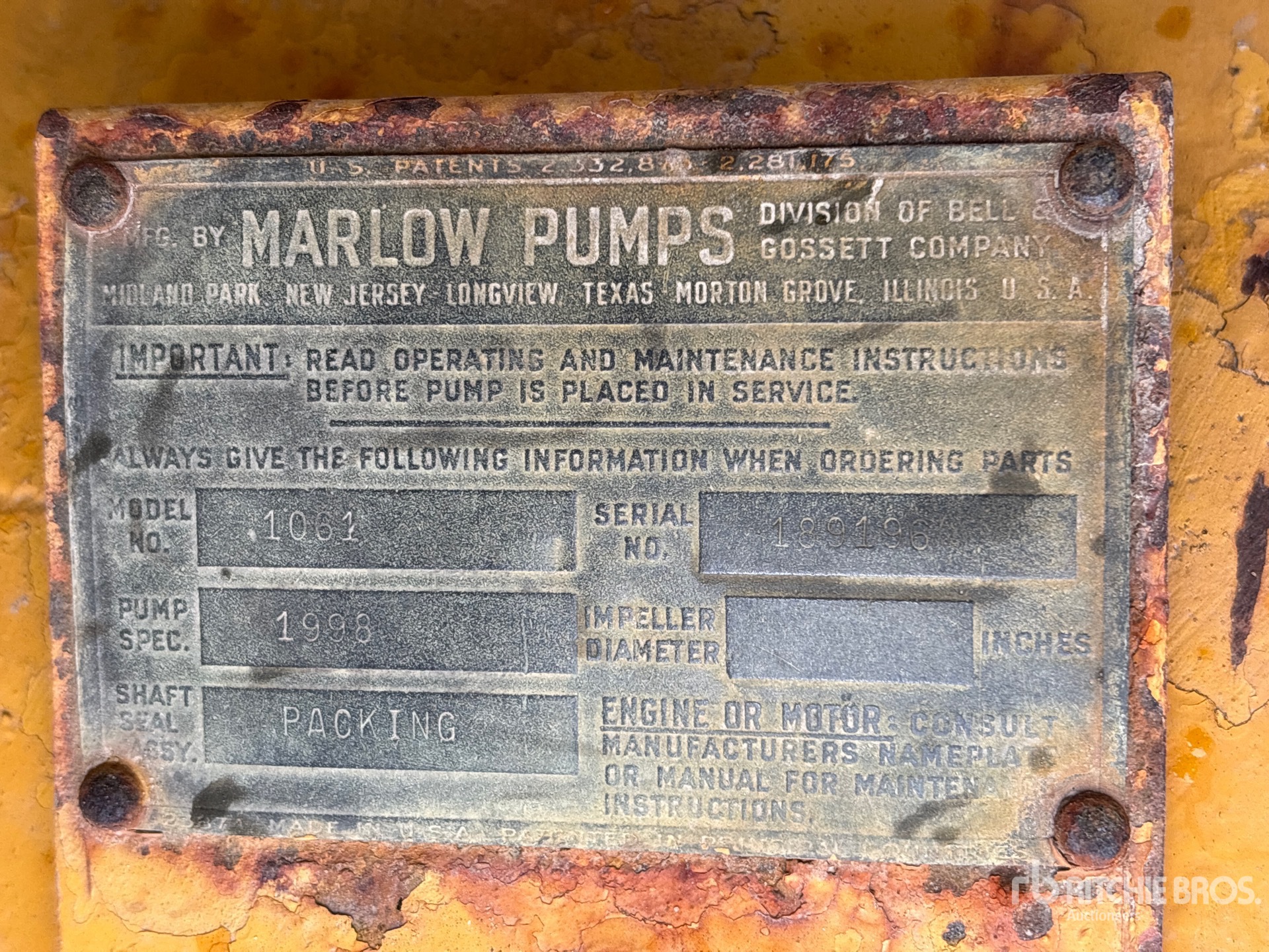 1998 Marlow 1061
