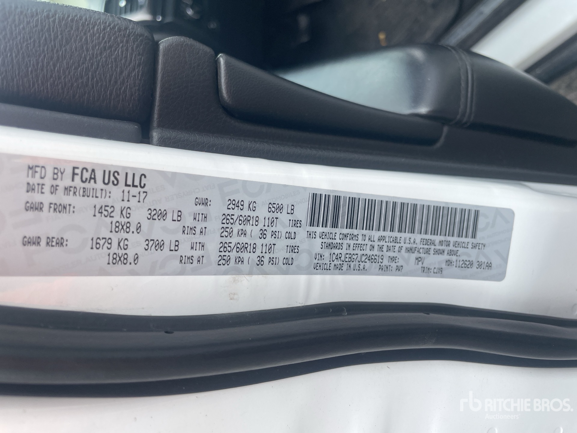 2018 Jeep Grand Cherokee